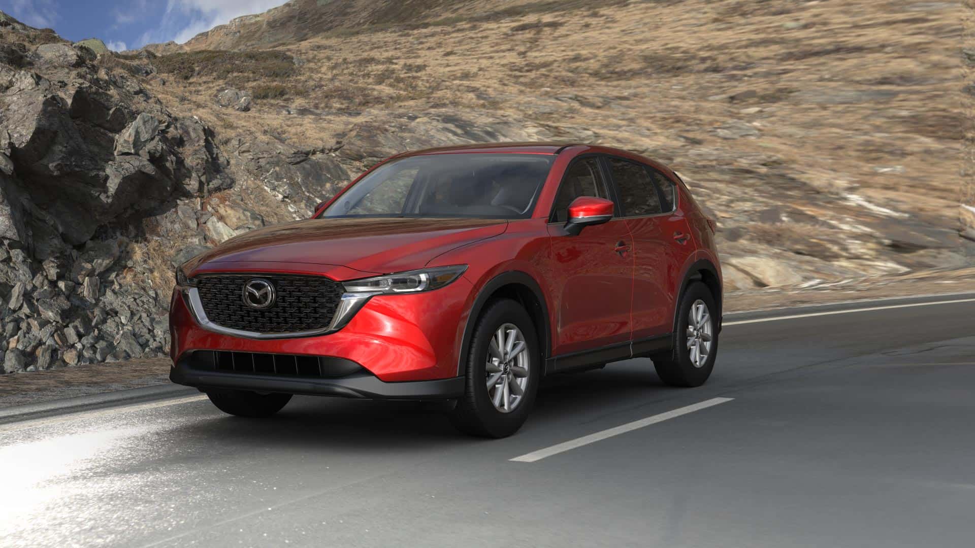 2023 Mazda CX-5 2.5 S Select Soul Red Crystal Metallic | Cascade Mazda in Cuyahoga Falls OH